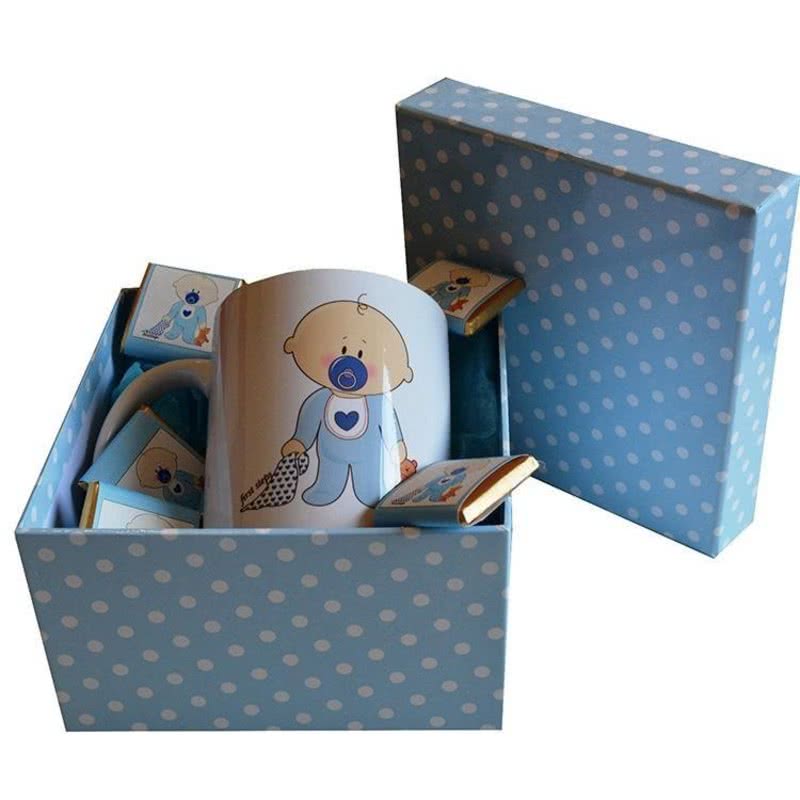 Baby Shower Erkek Çocuk Hediyesi Kupa Hediye Sepeti Baby Shower Erkek Çocuk Hediyesi Kupa Hediye Sepeti