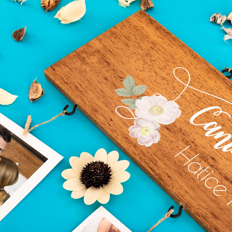 Anneler Günü Hediyesi 8 Fotoğraflı İp Askılı Albüm