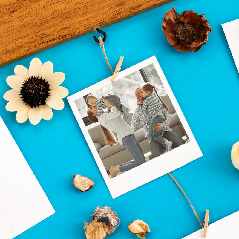 Anneler Günü Hediyesi 8 Fotoğraflı İp Askılı Albüm