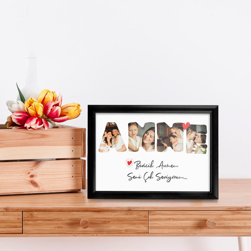 ANNE Fotoğraf Baskılı Dekoratif Çerçeve