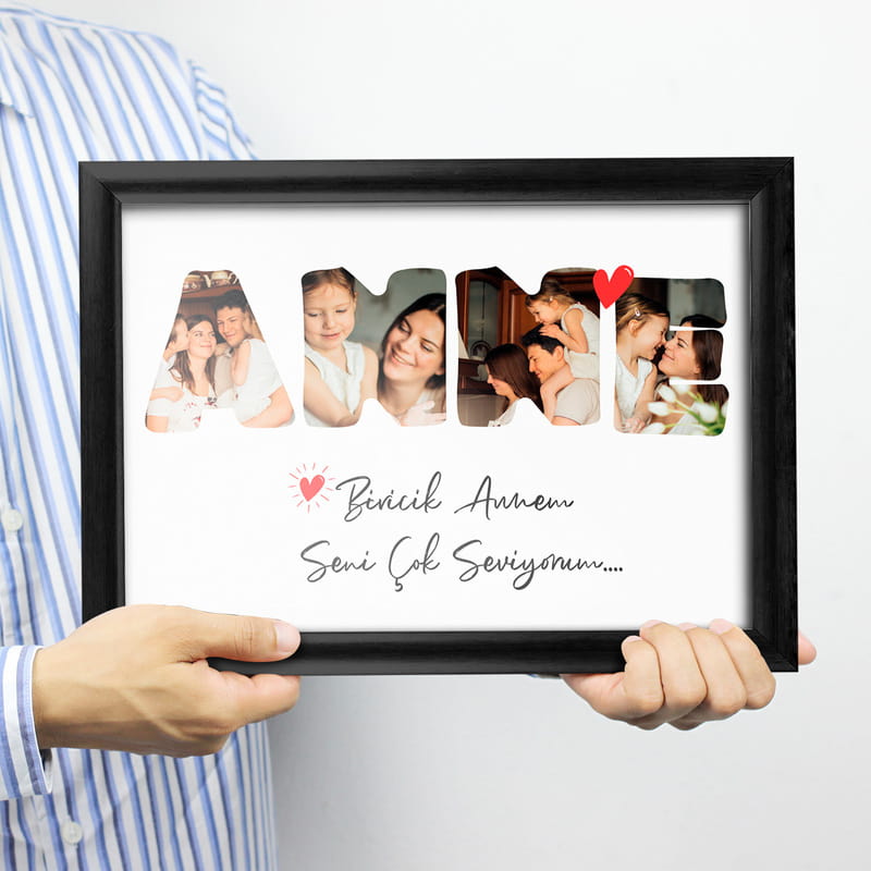 ANNE Fotoğraf Baskılı Dekoratif Çerçeve