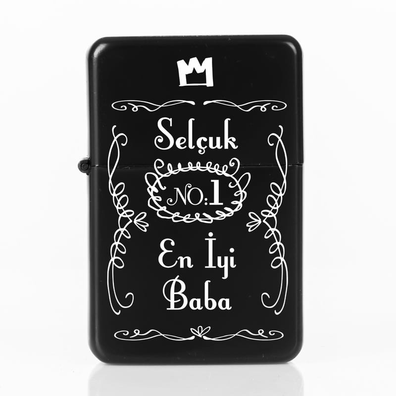 Babalar Günü Hediyesi İsimli Çakmak