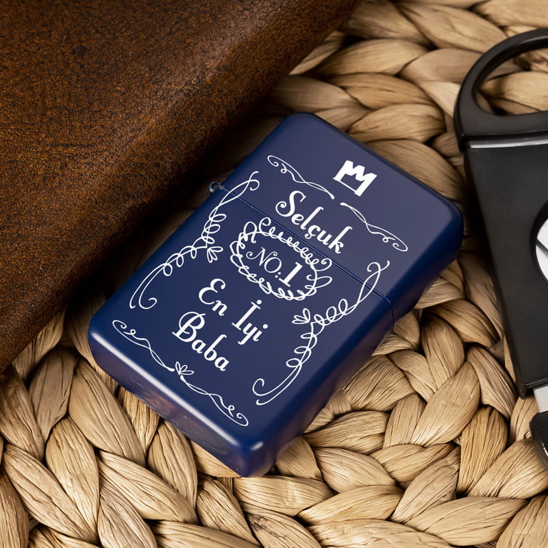 Babalar Günü Hediyesi İsimli Çakmak