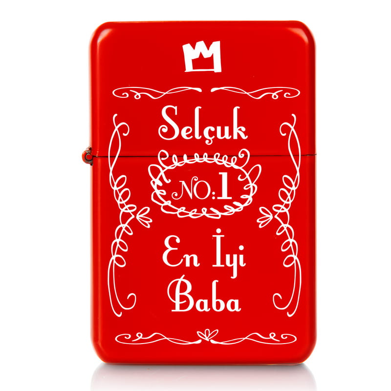 Babalar Günü Hediyesi İsimli Çakmak