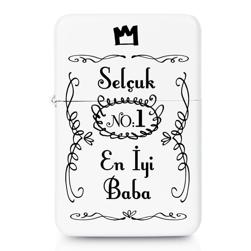 Babalar Günü Hediyesi İsimli Çakmak