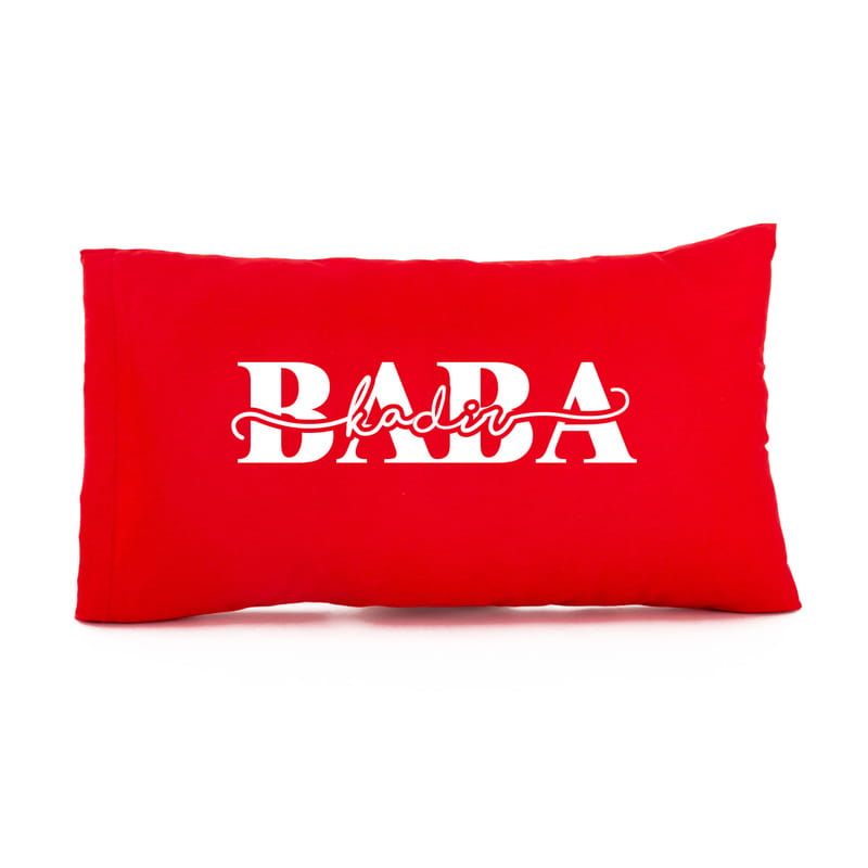 Babaya Özel Hediye Mesaj İsim Baskılı Yastık