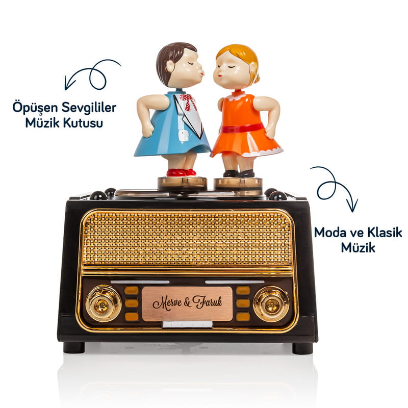 Dans Eden Çift Müzik Kutusu