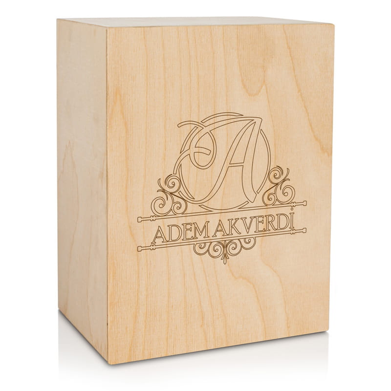 Doğum Günü Hediyesi Gold Özel Seri Ahşap Kutulu 2li Rakı Kadehi