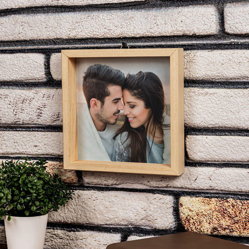 Fotoğraf Baskılı Minimal Ahşap Tablo