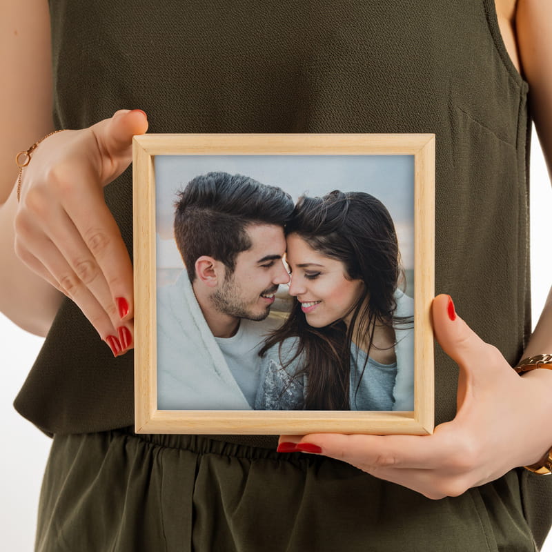 Fotoğraf Baskılı Minimal Ahşap Tablo