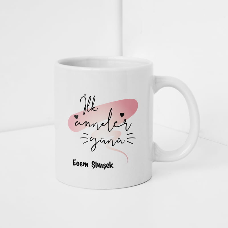 İlk Anneler Günü Hediyesi Kişiye Özel Kupa Bardak