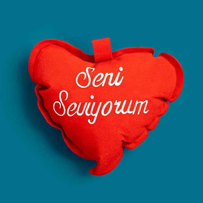 Seni Seviyorum Tek Taş Yüzüklü Hediye Kutusu