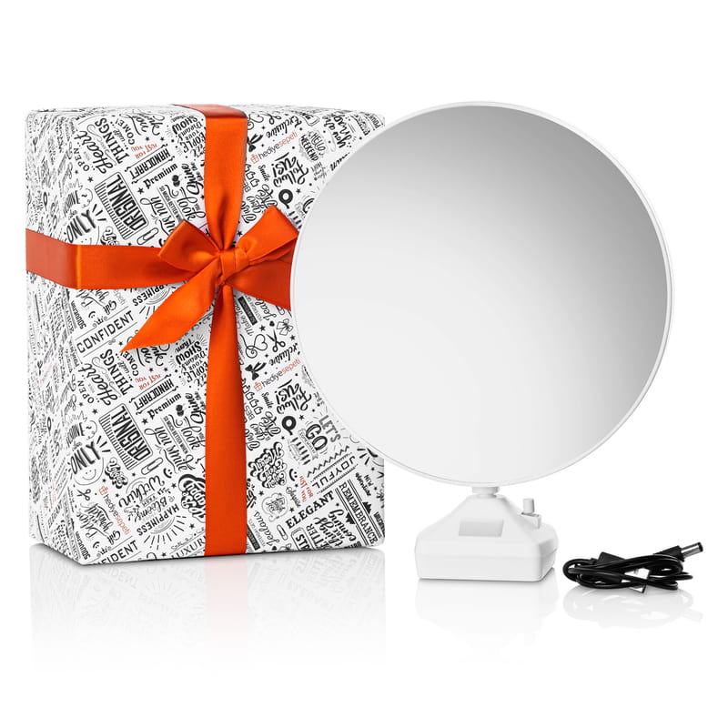 Sevgiliye Hediye İsimli Fotoğraf Baskılı Işıklı Makyaj Aynası