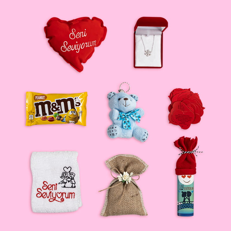 Sevgiliye Kar Taneli Gümüş Kolye Seni Seviyorum Hediye Kutusu