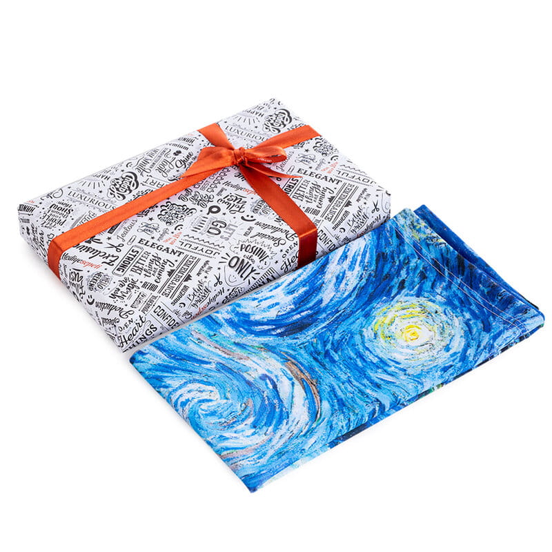 Van Gogh Yıldızlı Gece Tasarımlı Bandana Maske