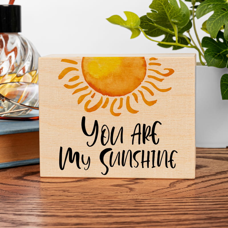 You Are My Sunshine Ahşap Müzik Kutusu