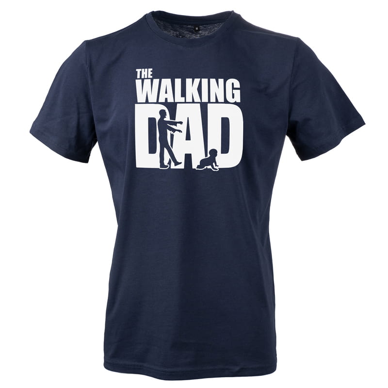 Babalar günü Hediyesi Esprili Zombi Tasarımlı Tişört - %100 Pamuklu Kumaş