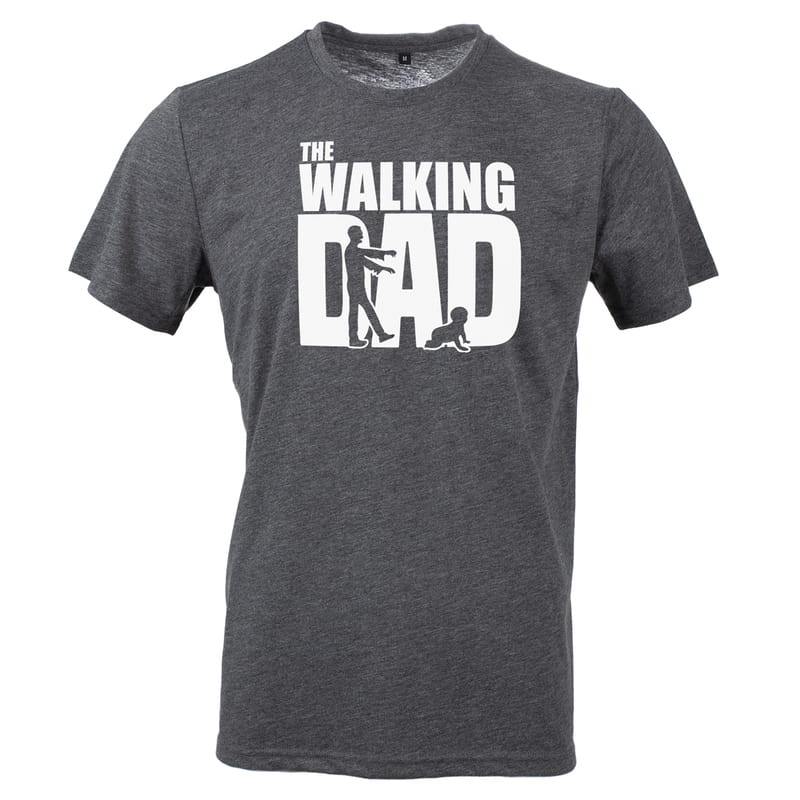 Babalar günü Hediyesi Esprili Zombi Tasarımlı Tişört - %100 Pamuklu Kumaş