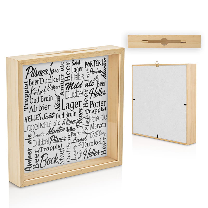 Bira Sever Arkadaşa Dünya Biraları Tasarımlı Koleksiyon Kutusu