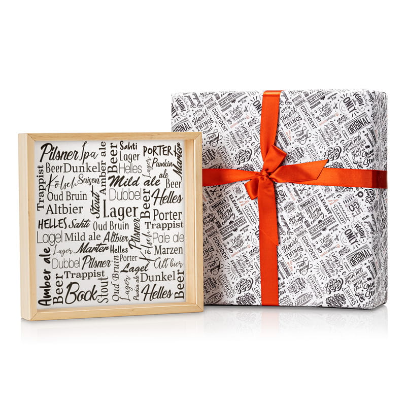 Bira Sever Arkadaşa Dünya Biraları Tasarımlı Koleksiyon Kutusu
