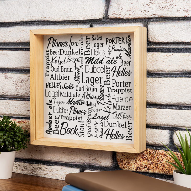 Bira Sever Arkadaşa Dünya Biraları Tasarımlı Koleksiyon Kutusu