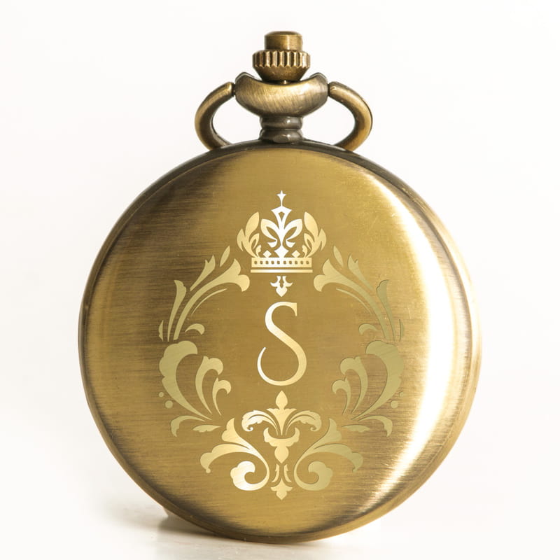 Doğum Günü Hediyesi Kişiye Özel Köstekli Cep Saati