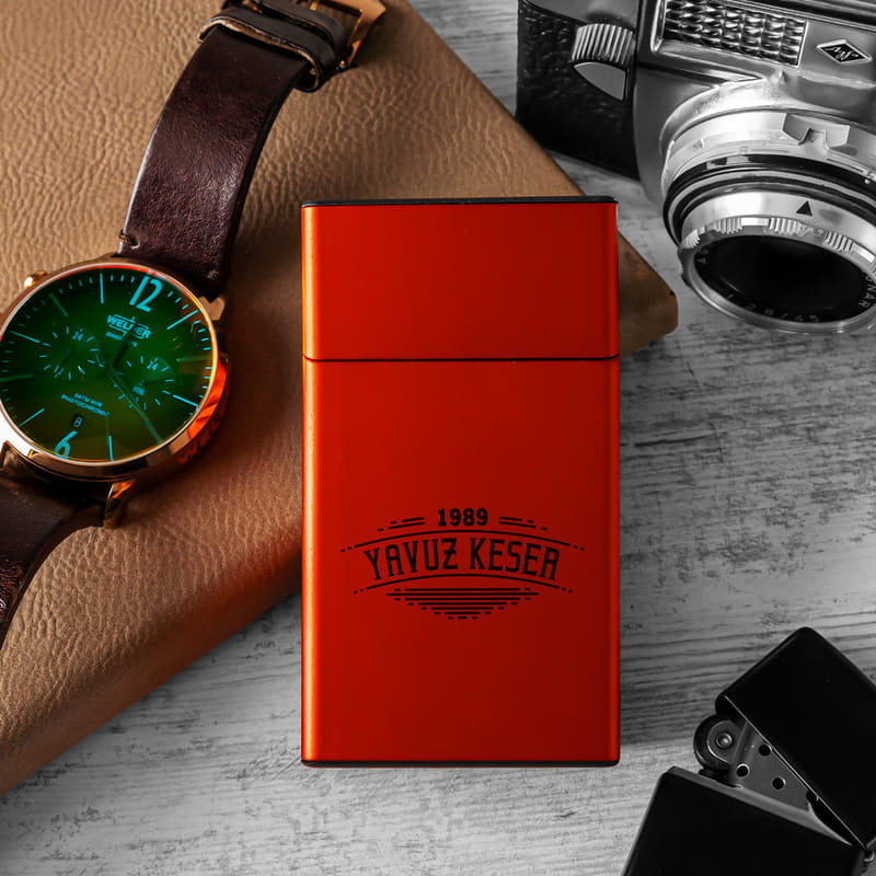 Doğum Günü Hediyesi Sigara Kutusu