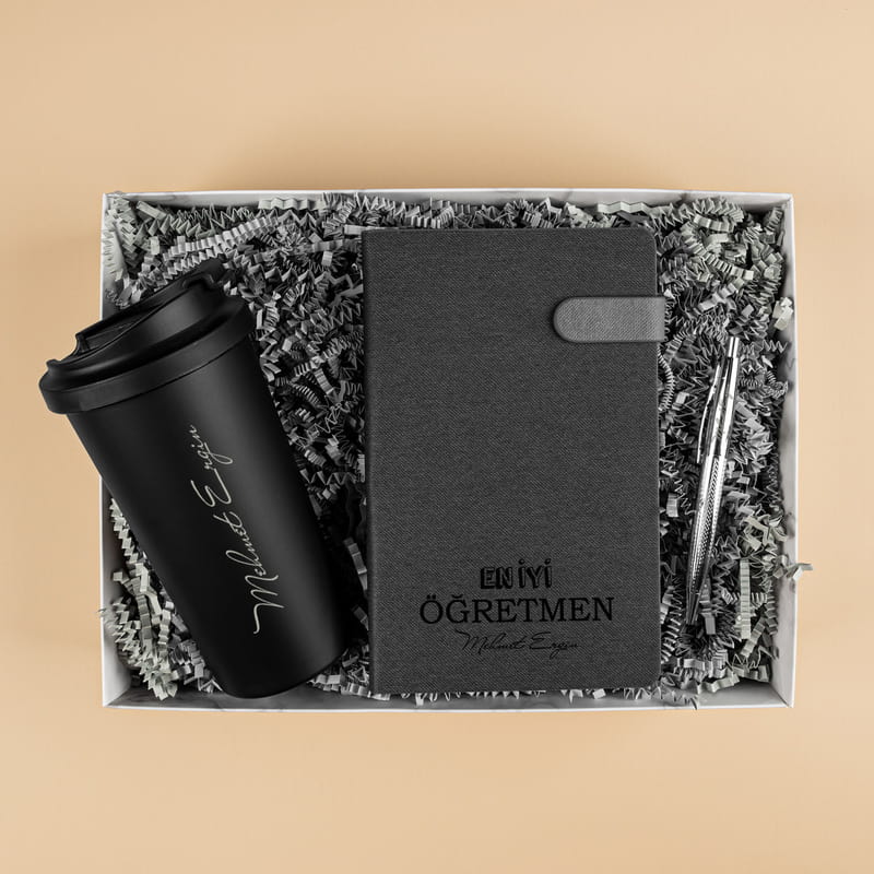 Erkek Öğretmene Kişiye Özel Hediye Kutusu