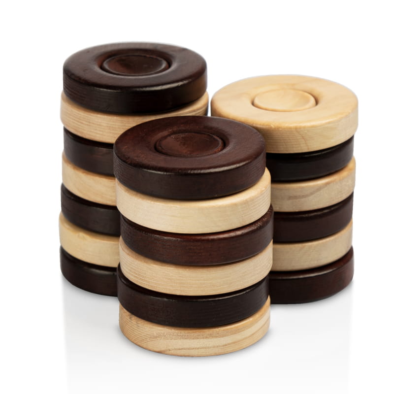 Etnik Tasarımlı İsim Yazılı El Yapımı Modern Ahşap Tavla Seti