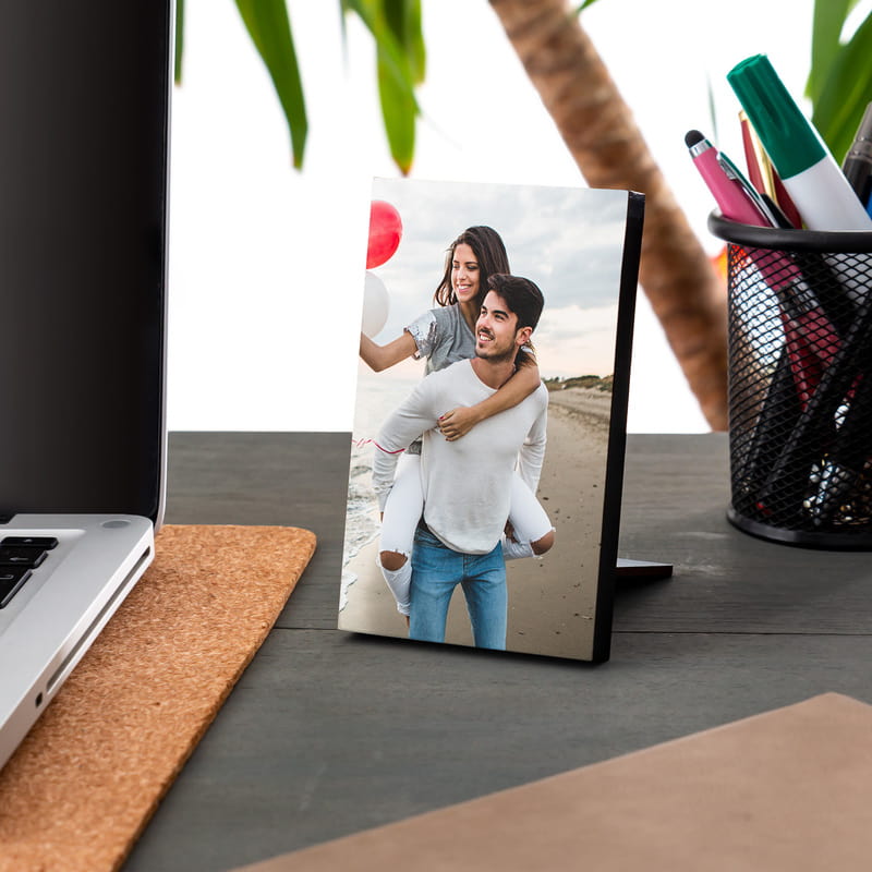 Fotoğraf Baskılı Masaüstü Ahşap Çerçeve