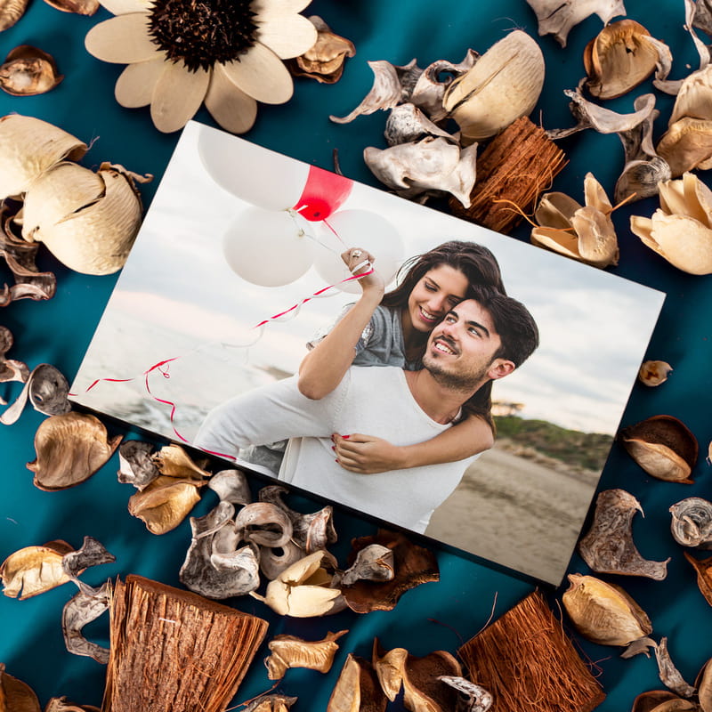 Fotoğraf Baskılı Masaüstü Ahşap Çerçeve