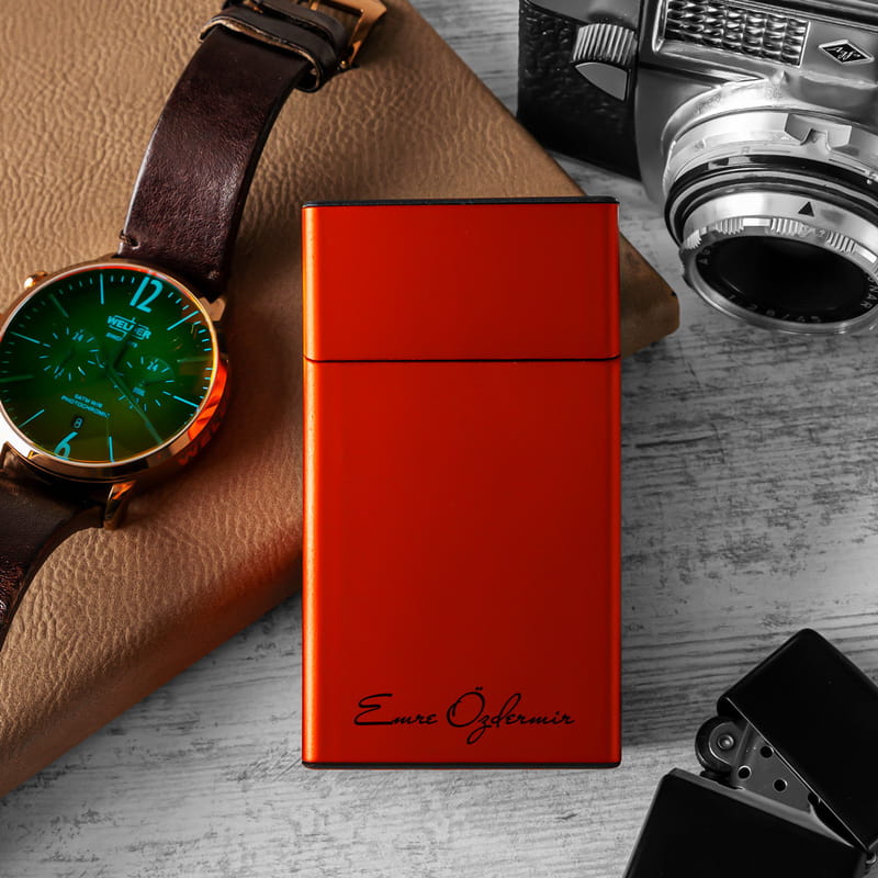 İmza Tasarımlı Sigara Kutusu