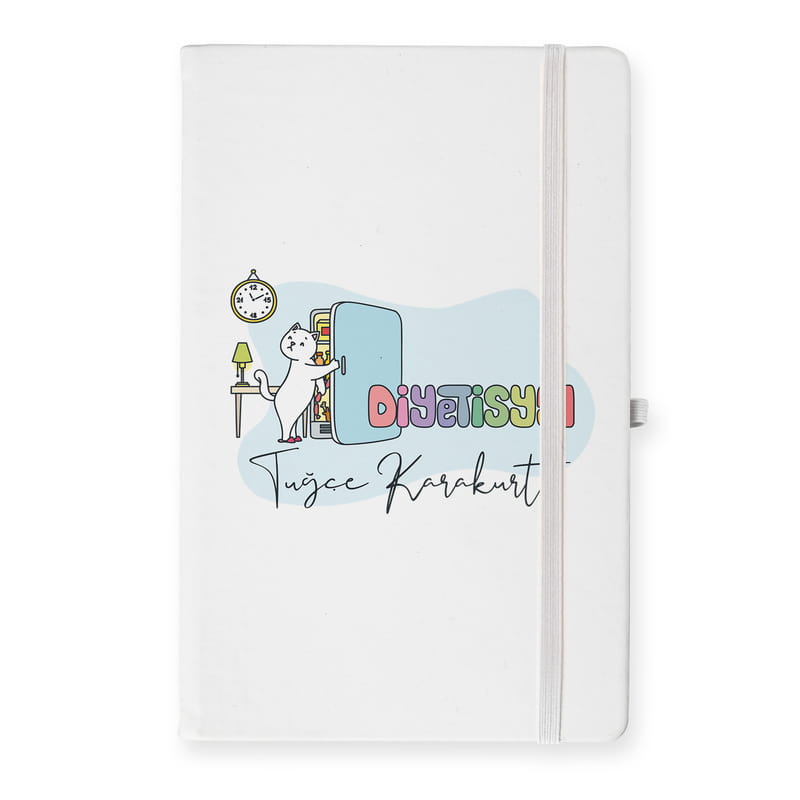 İsim Yazılı Diyetisyene Hediye Eğlenceli Not Defteri