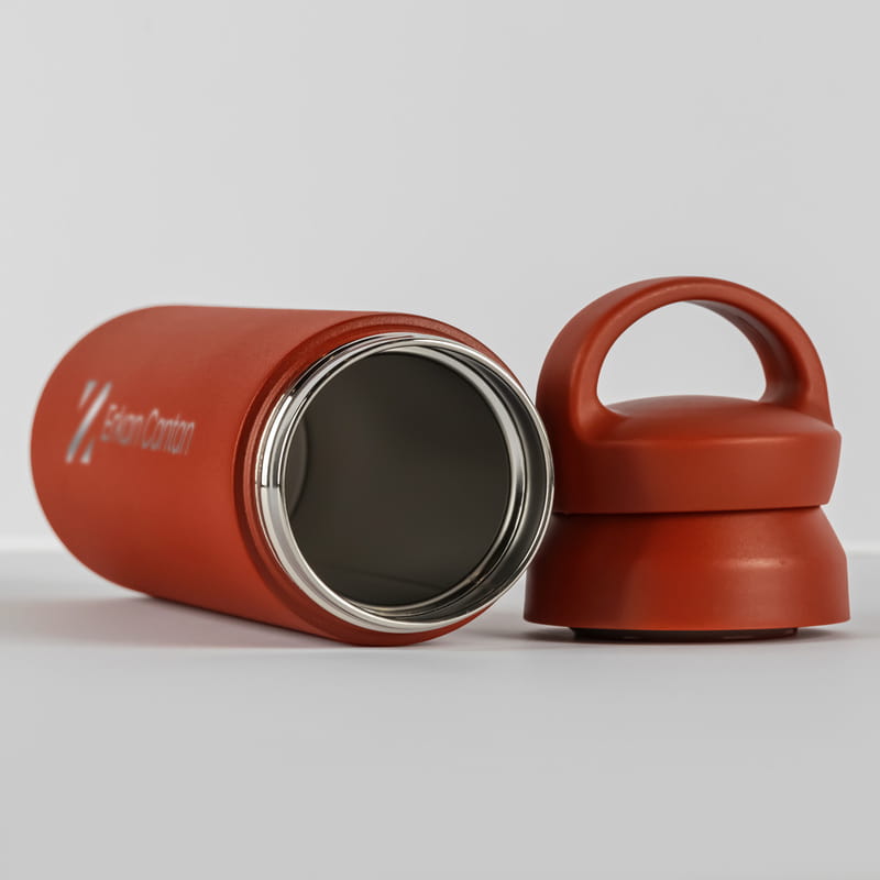 İsim Yazılı Kurumsal Termos - Renkli Çelik Termos Matara