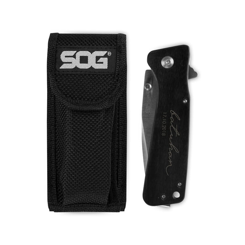 Kamp Severe Hediye Ahşap Saplı Cep Bıçağı