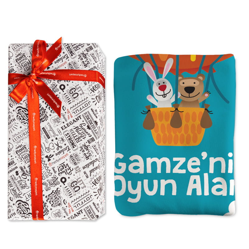 Kişiye Özel Alfabe Tasarımlı Bebek Oyun Matı - Bebek Oyun Halısı