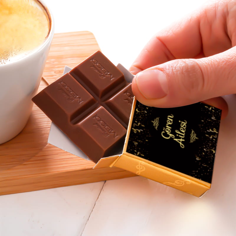 Kişiye Özel Kutlama Mesajlı Bayram Çikolatası