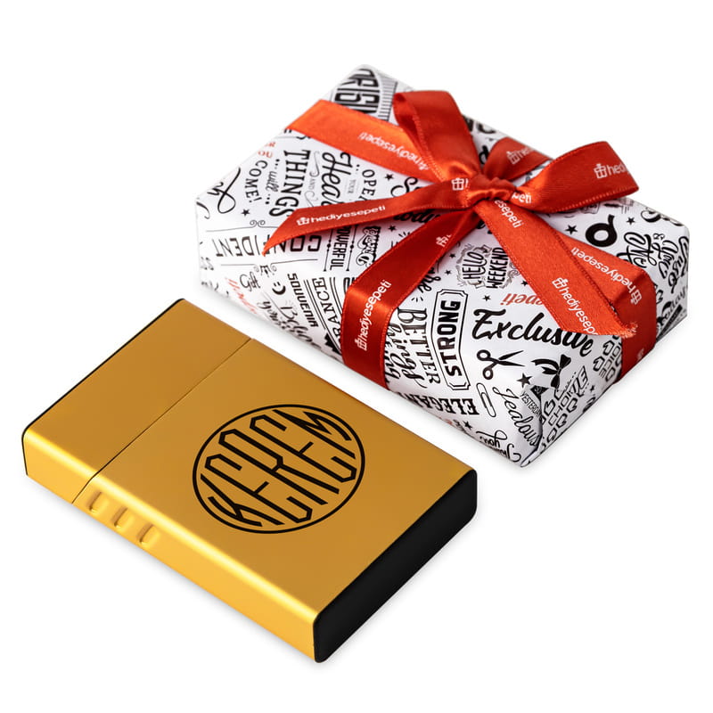 Monogram Tasarımlı Kişiye Özel Sigara Kutusu