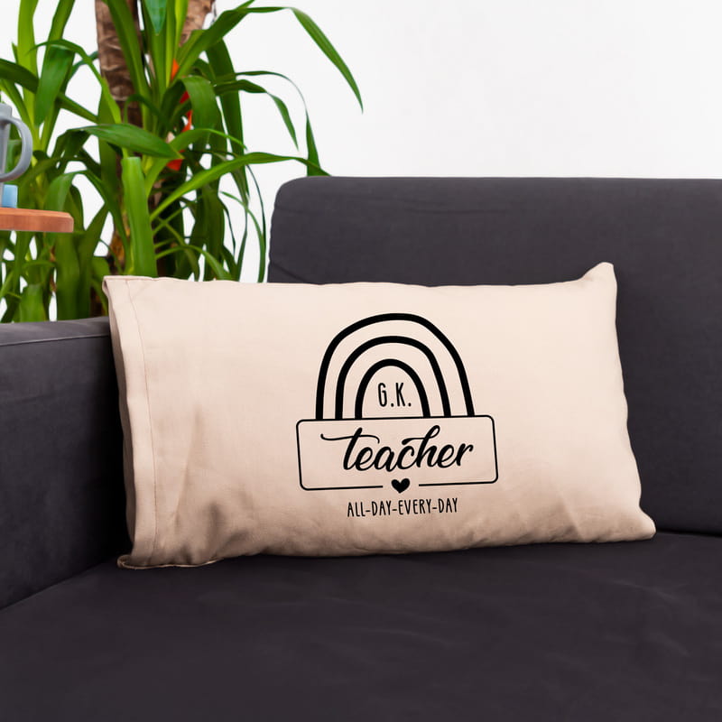 Öğretmenler Günü Hediyesi Kişiye Özel Bel Yastığı