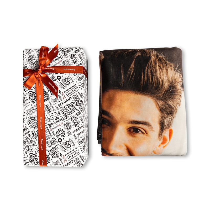 Sevgiliye Hediye Fotoğraflı Tv Battaniyesi - Tek Kişilik Battaniye