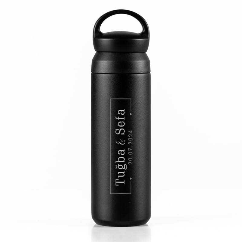 Sevgiliye Hediye Kişiye Özel Çelik Termos - 500 ml Mug Termos