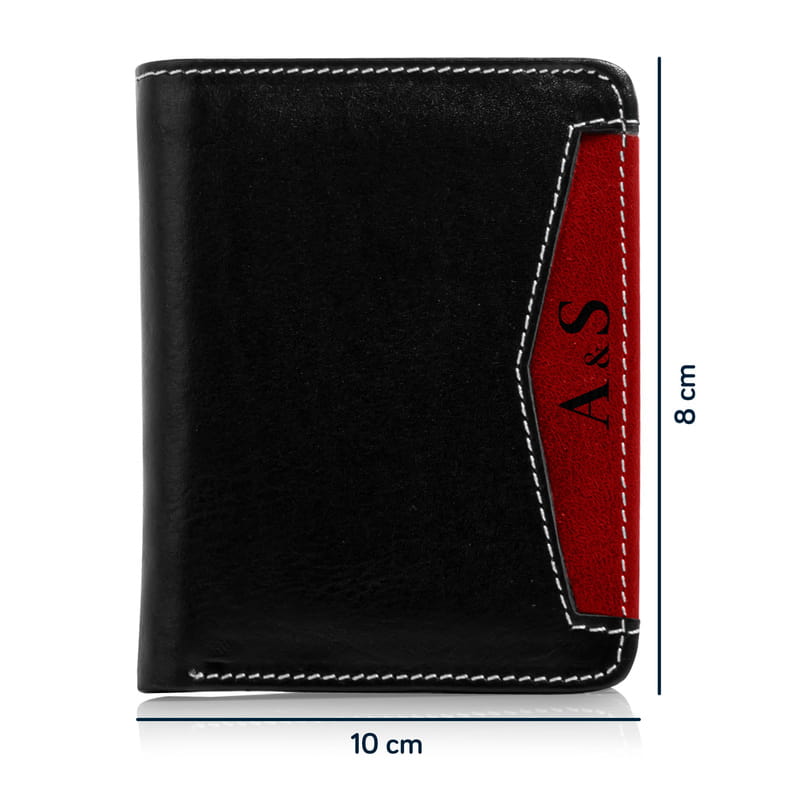 Sevgiliye Not Yazılı Spor Kartlık Cüzdan - Hakiki Deri