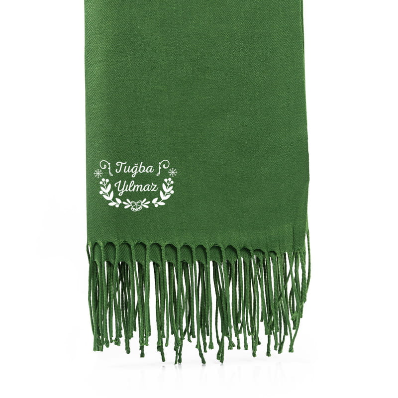 Yeni Yıl Hediyesi İsimli Püsküllü Şal