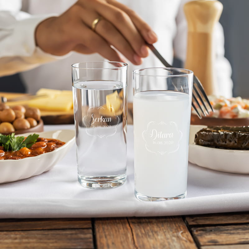 Yıldönümü Hediyesi Gold Seri Karaflı Rakı Seti