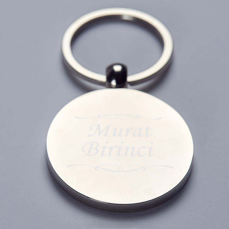 50 Yıllık Takvimli Anahtarlık