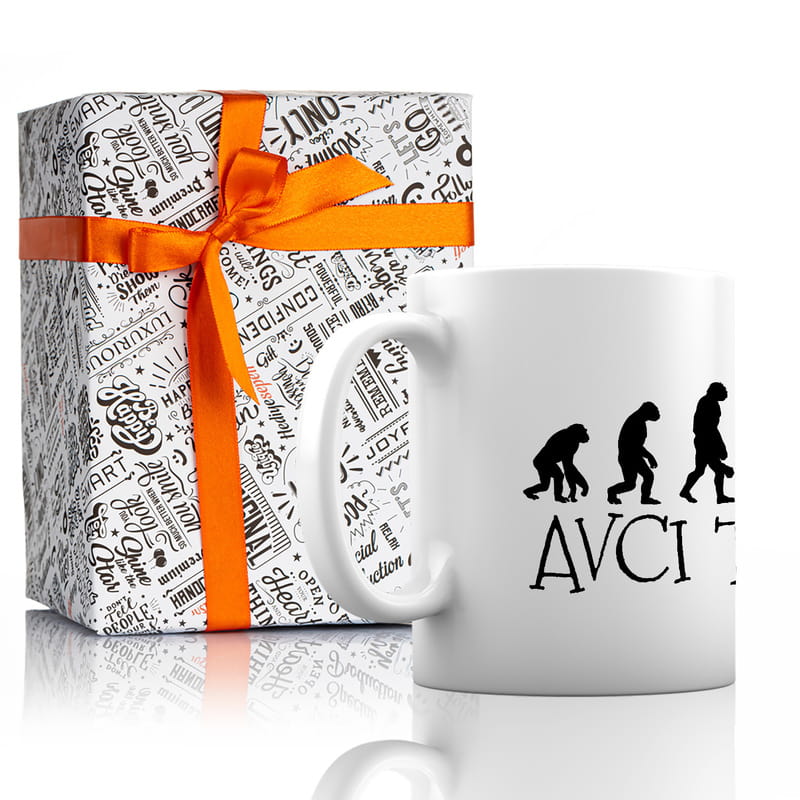 Çimen TalkShow Avcı Toplayıcı Tasarımlı Porselen Kupa