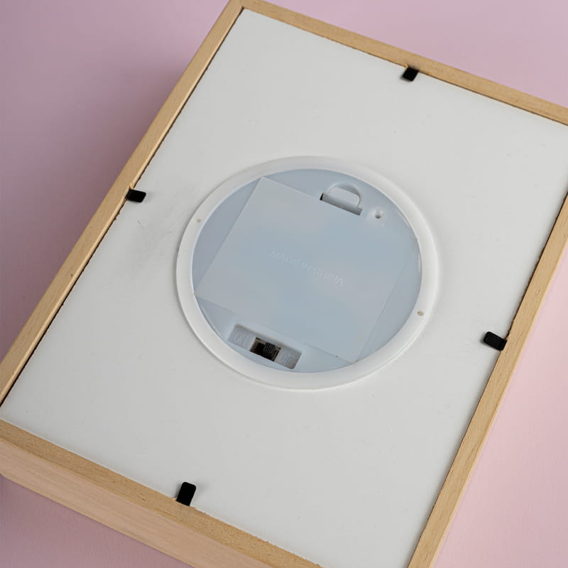 Instagram Tasarımlı Kişiye Özel Ahşap Dekoratif Lamba