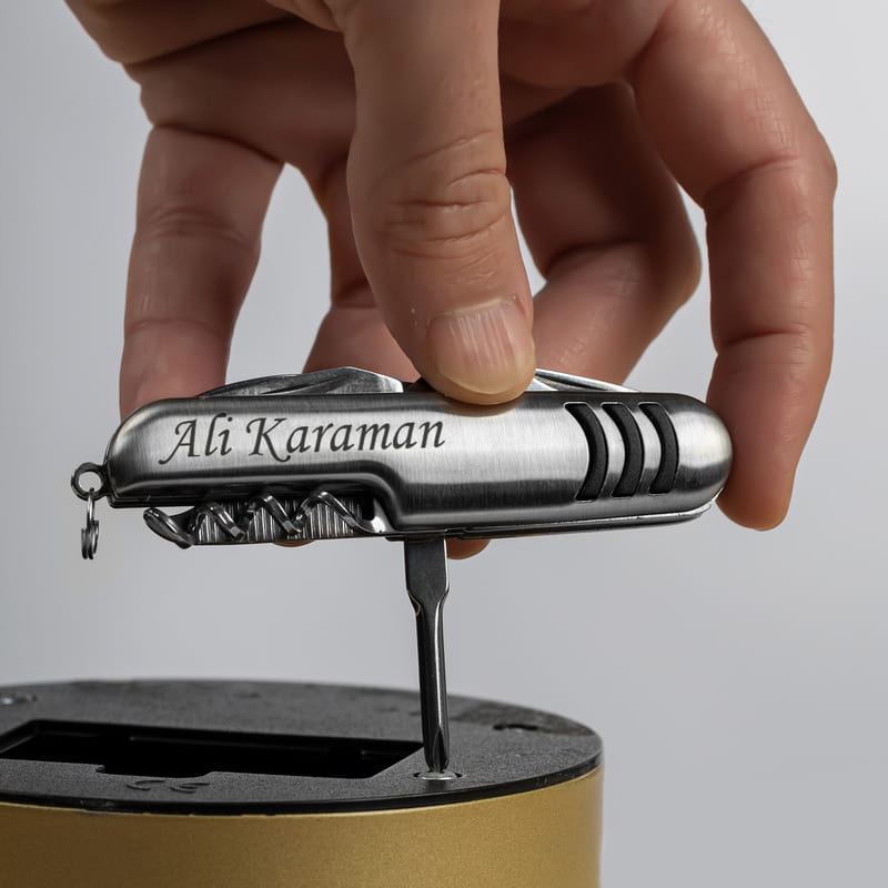 Kişiye Özel Metal Çakı