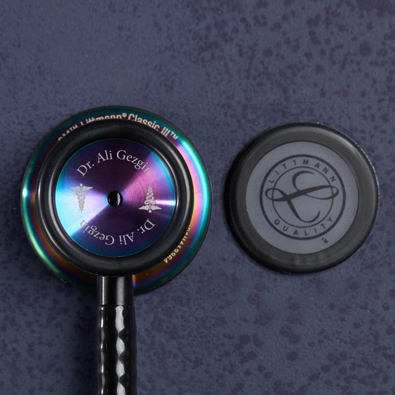TIP Logolu Kişiye Özel Littmann Classic III Stetoskop