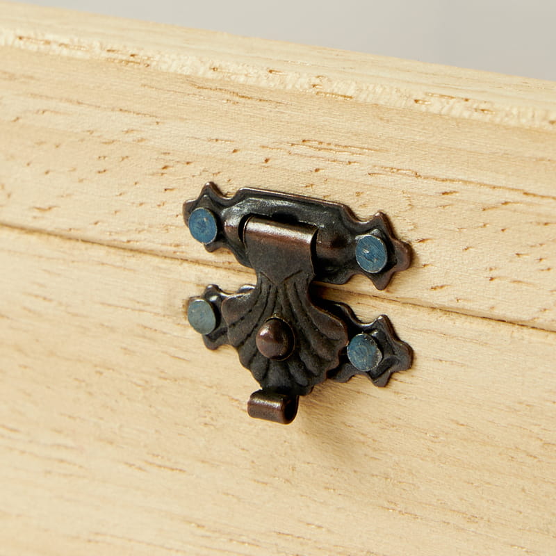 140x180x42 mm Ahşap Takı Kutusu - Dekoratif Ahşap Saklama Kutusu